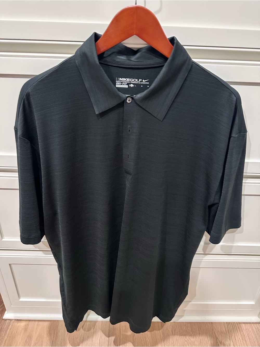 Nike Black Men's Golf Polo Shirt